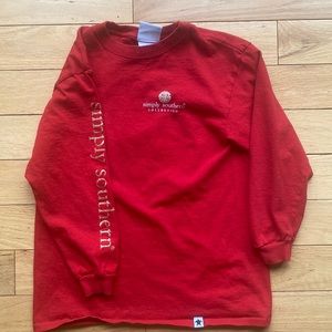 Simply Southern Santa 🎅 Long Sleeve Medium